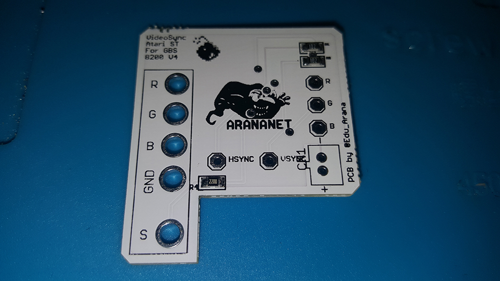 Videosync generator for GBS8200 V4 (Works With Atari ST | Amiga | X68000)