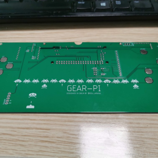 GEARPI - GameGear Board replacement (Black PCB)