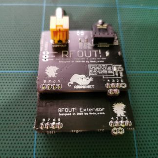 RFOUT! A RF modulator replacement board for C64