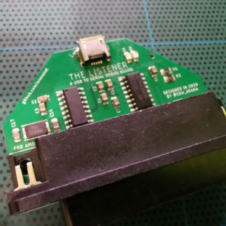 The listener - a serial debug board specially made for Diagrom.