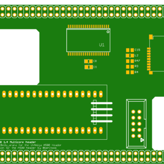 Ram expansion and multicore support for Unamiga A500 Header 1.4. - PREORDER