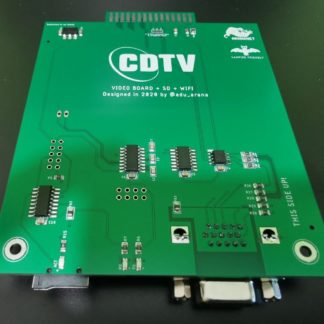 Ultimate CDTV video board + SD + Wifi (serial)