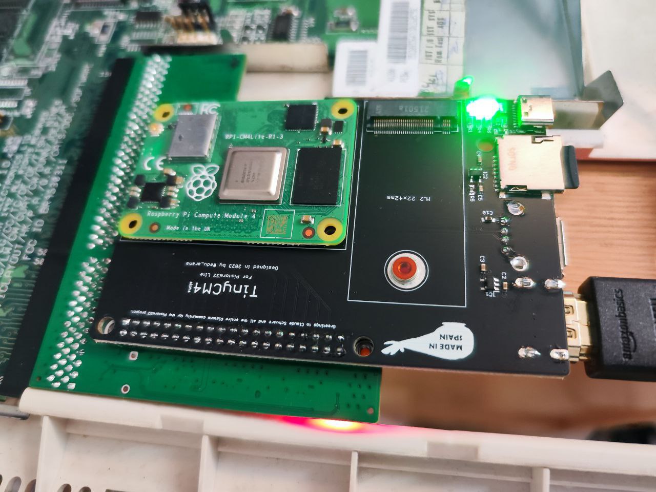 TinyCM4, an adapter for Pistorm32-Lite