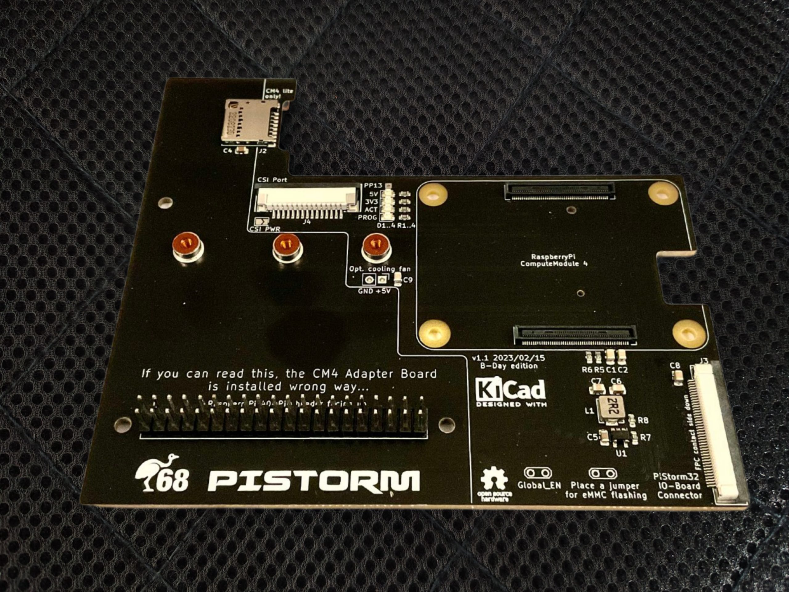 CM4 Pistorm32-lite by Schulz's without IO expander