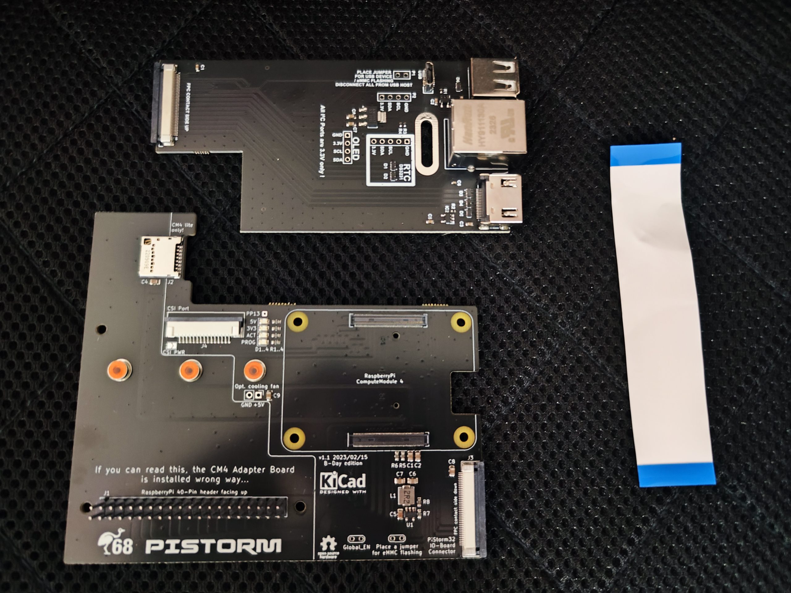 CM4 Pistorm32-lite by Schulz's With IO expander