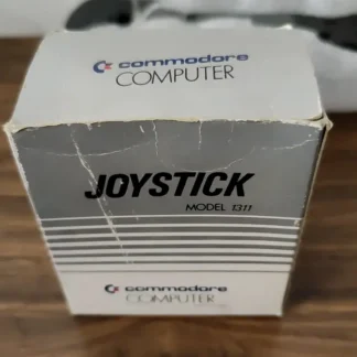 Commodore 1311 Joystick Disassembled + Original C64 Box