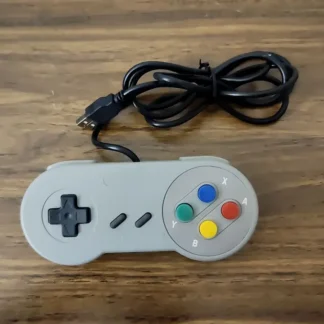 SNES USB Controller for PC – Retro Gaming Gamepad