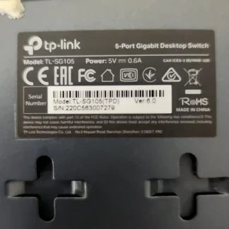 TP-Link TL-SG105 5-Port Gigabit Desktop Switch – Fair