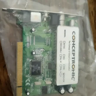 Conceptronic CTVFMI PCI TV/FM Capture Card – Good Cond