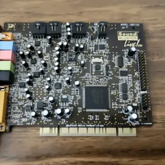 Sound Blaster Live! 5.1 SB0100 PCI Sound Card