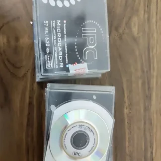 8 x Microcard-R CDR Micro Format 57MB / 6.3 Min CD-R