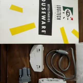 Logitech TrackMan PS/2 Trackball Mouse + Amiga & DB9 Adapters