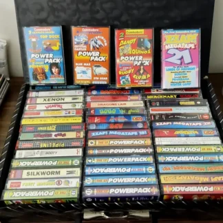 46 x Commodore 64 Cassette Games Bundle – Retro C64