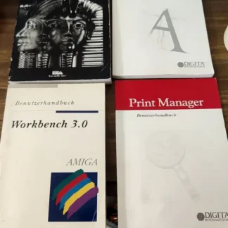Amiga Manuals Bundle – Vintage Commodore Documentation Set