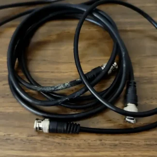 3x BNC Cables – Network & Video Use | Good Condition
