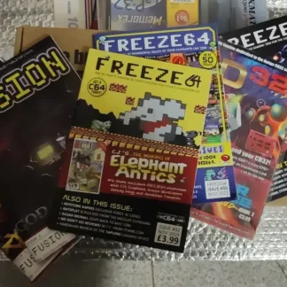 Set of 6 Fusion & Freeze 64 Mini Magazines – Like New