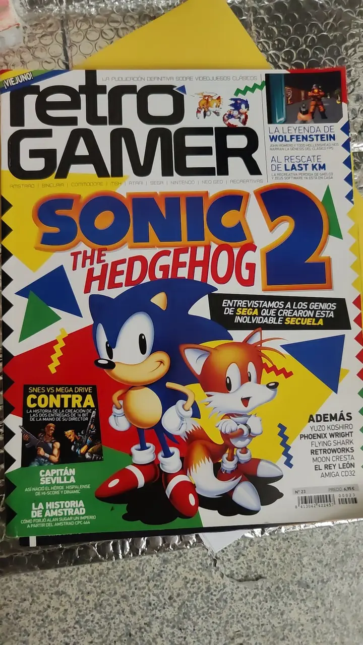 Retrogamer Magazine Issue 23 Spanish Edition – Good Cond